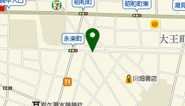 メンズヘアームラカミの地図画像