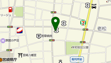 九州労働金庫 宮崎支店の地図画像