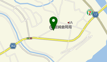 宮崎市役所 諸施設等 児童館・児童クラブ 倉岡児童館の地図画像