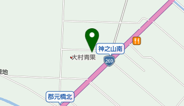 デーリィ神之山中村店の地図画像