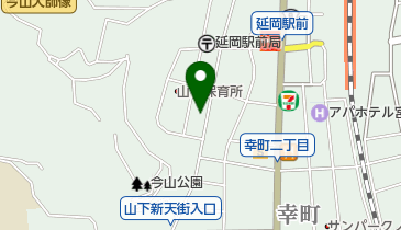 カネトふとん店の地図画像