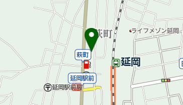 ハラダ調剤薬局 萩店の地図画像