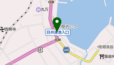 目井津公民館の地図画像