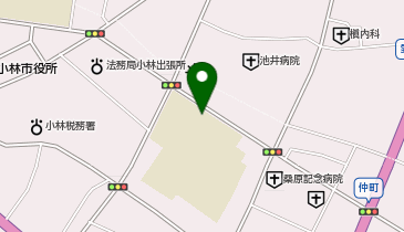 小林小放課後児童クラブの地図画像