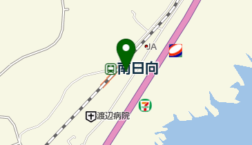 日向市立 南日向公民館の地図画像