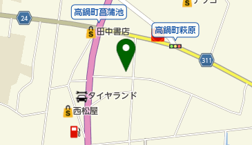 埴生の里の地図画像