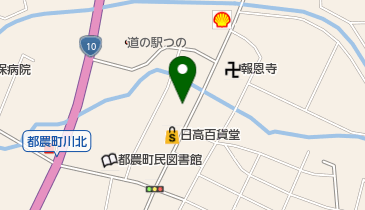 都農薬師整骨院の地図画像