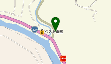 耳川広域森林組合諸塚支所の地図画像