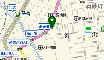 松山自動車整備工場の地図画像