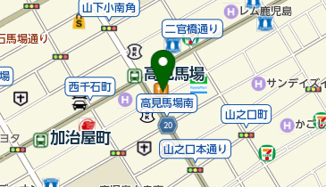 ピュアの地図画像