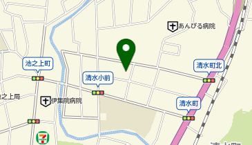 鹿児島市役所 健康福祉局 健康福祉推進部 地域福祉課 上町福祉館の地図画像