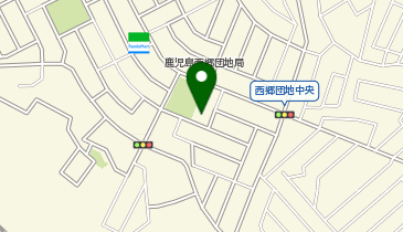 鹿児島市役所 健康福祉局 健康福祉推進部 地域福祉課 西陵福祉館の地図画像