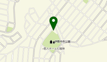 鹿児島市役所 健康福祉局 健康福祉推進部 地域福祉課 西伊敷福祉館の地図画像