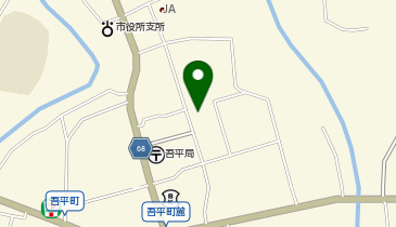 鹿屋市役所 吾平総合支所 コミュニティセンター吾平振興会館の地図画像