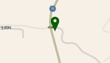 横川物産館の地図画像