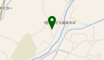 あおば保育園の地図画像