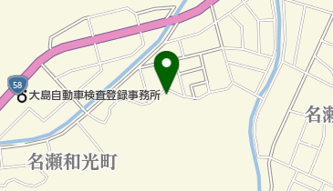 わんわん美容室みぃの地図画像