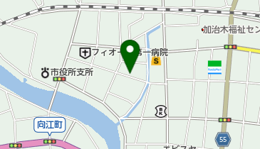 フラワーブーケRiaの地図画像