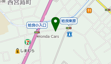 ヘアーサロンかわごえの地図画像