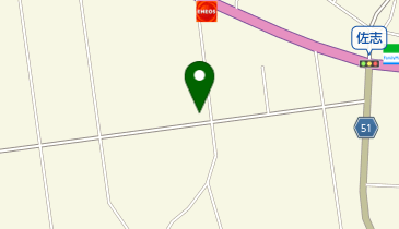 バイクセンター福島の地図画像