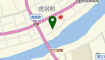 ブレイド美容室の地図画像