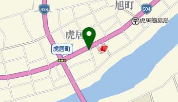 ラッキー理容所の地図画像