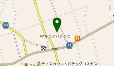 宝ラーメンの地図画像