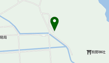 熊野神社の地図画像