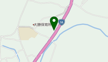 米田クリーニング店の地図画像