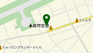 大山美容室の地図画像