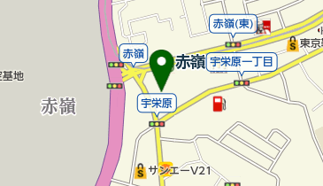 HAIRACTの地図画像