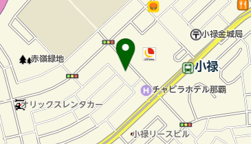 ヘアーサロンピースの地図画像