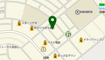 ヘアースイッチの地図画像