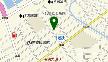 有料老人ホーム若狭の地図画像