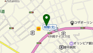 ダンススタジオ・ワンツースリー・コザスクールの地図画像