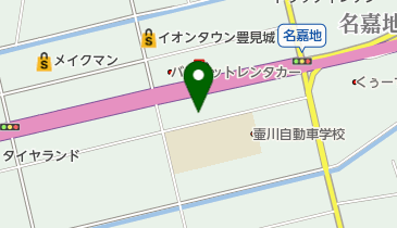 メガネ・コンタクト・トナキの地図画像