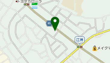 プティ・フール 江洲店の地図画像