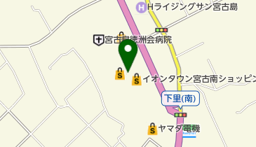 ラパックスワールド宮古島店の地図画像