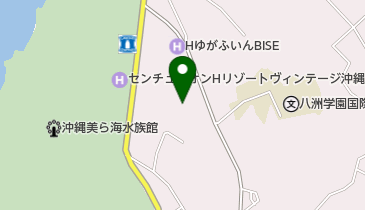 沖縄美ら島財団(一般財団法人)の地図画像