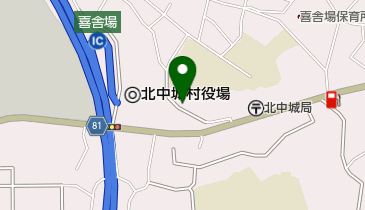 北中城音楽教室の地図画像