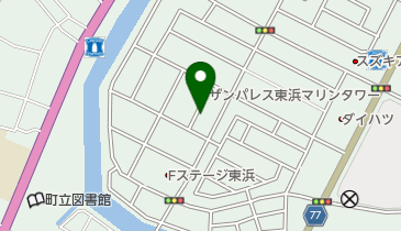 フラワーショップみやびの地図画像