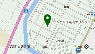 まつどべーかりぃの地図画像