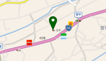 トヨタカローラ沖縄株式会社 南風原店の地図画像