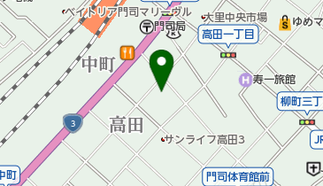 ジェイエスジーウインズサロン門司の地図画像