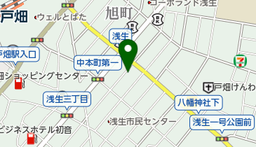 有限会社江崎ストアー浅生店の地図画像