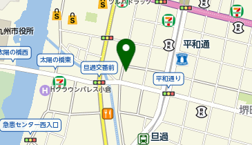 ナショナル整体学院小倉校の地図画像