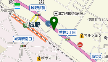 小倉動物病院の地図画像