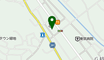 巻き爪矯正サロンの地図画像