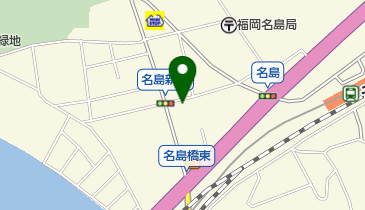 ぎょうざの岡べの地図画像