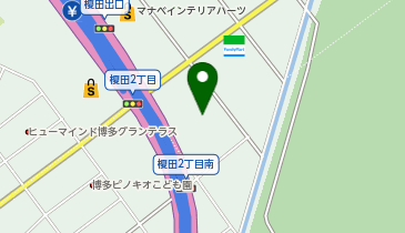 日本通運株式会社 福岡中央 ロジスティクスセンターの地図画像